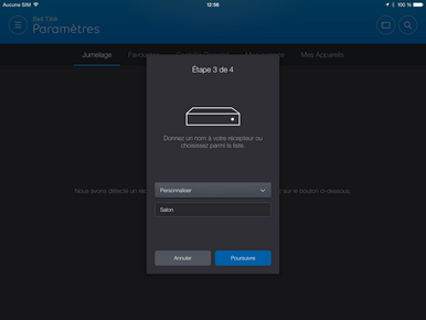 Donnez un surnom à votre téléphone intelligent ou à votre tablette, puis touchez Poursuivre.Remarque : Jusqu